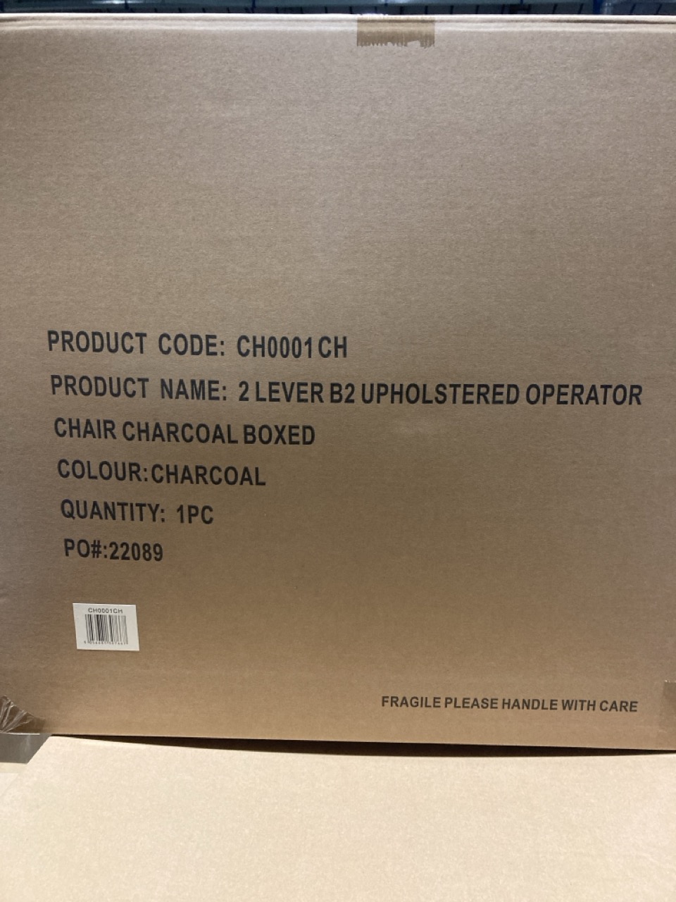 Lot 197  
            Birmingham - Collection or Delivery 

                
DAVID PHILLIPS CONTESSA  TASK CHAIR IN CHARCOAL ORIGINAL RRP £89