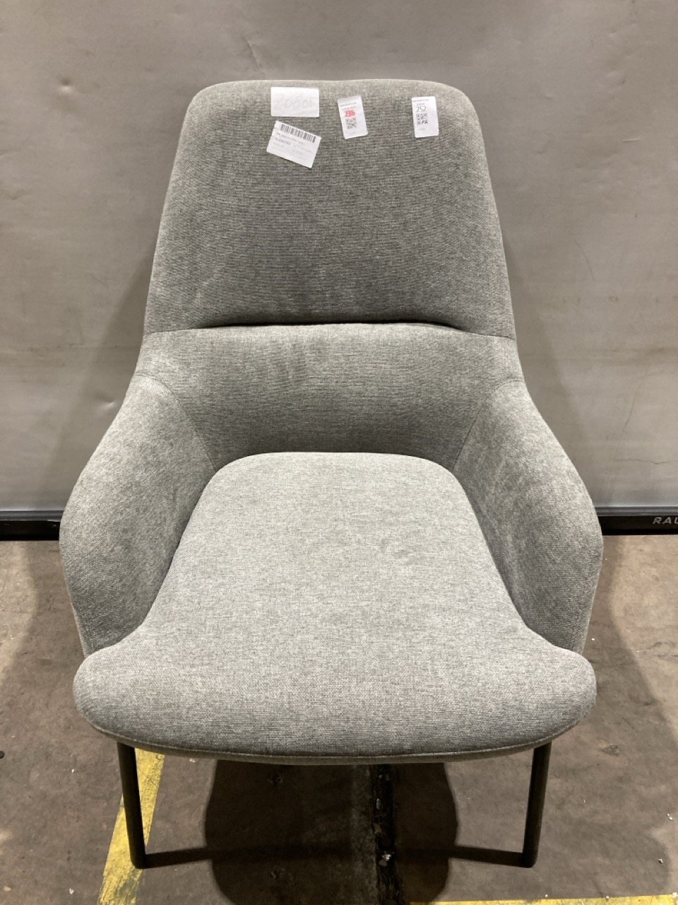 Lot 252  
            Birmingham - Collection or Delivery 

                
DAVID PHILLIPS OCCASIONAL CHAIR IN GREY ORIGINAL RRP £291