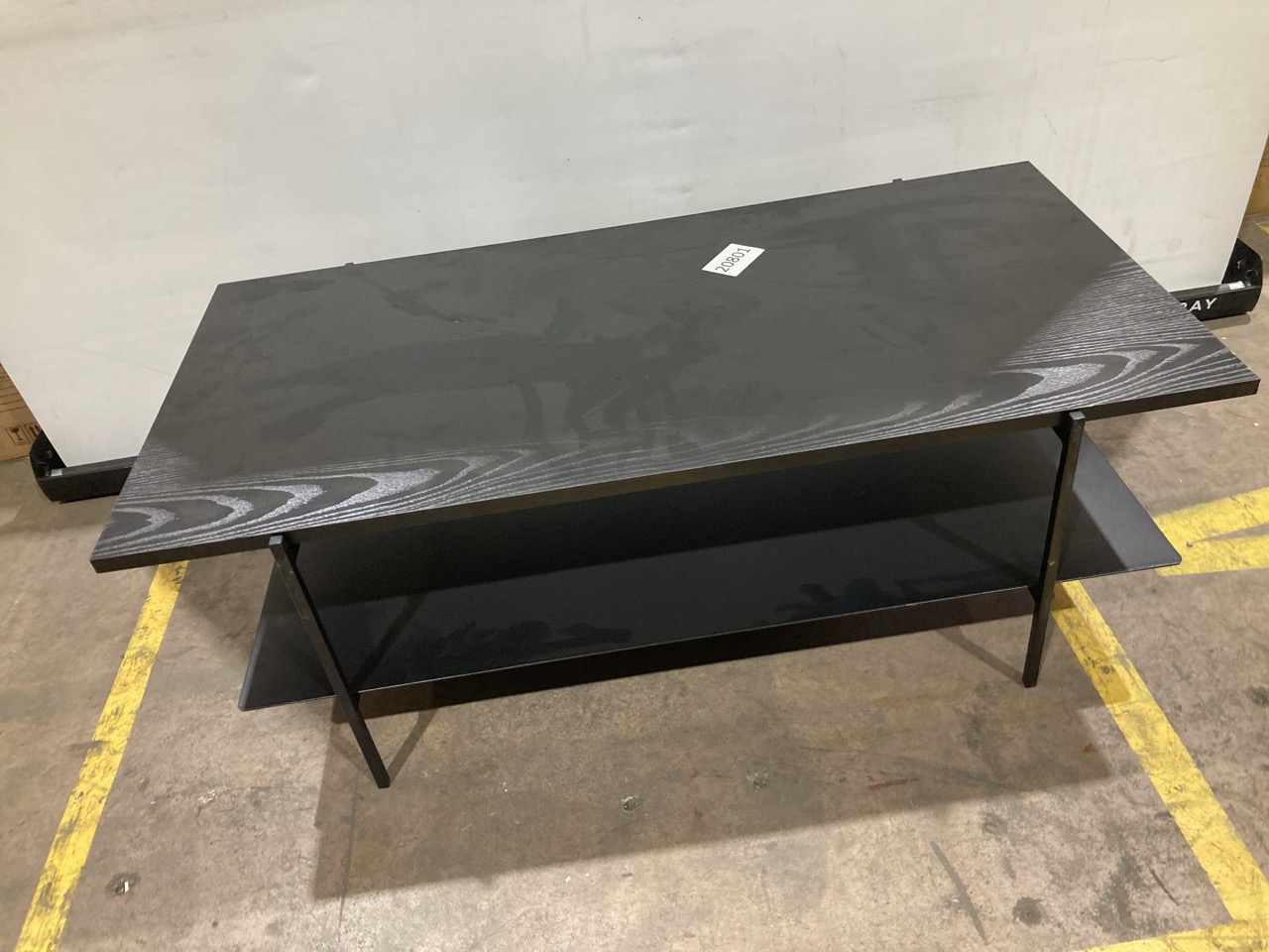 Lot 403  
            Birmingham - Collection or Delivery 

                
DAVID PHILLIPS EVANS COFFEE TABLE IN BLACK IN-32125D ORIGINAL RRP £159