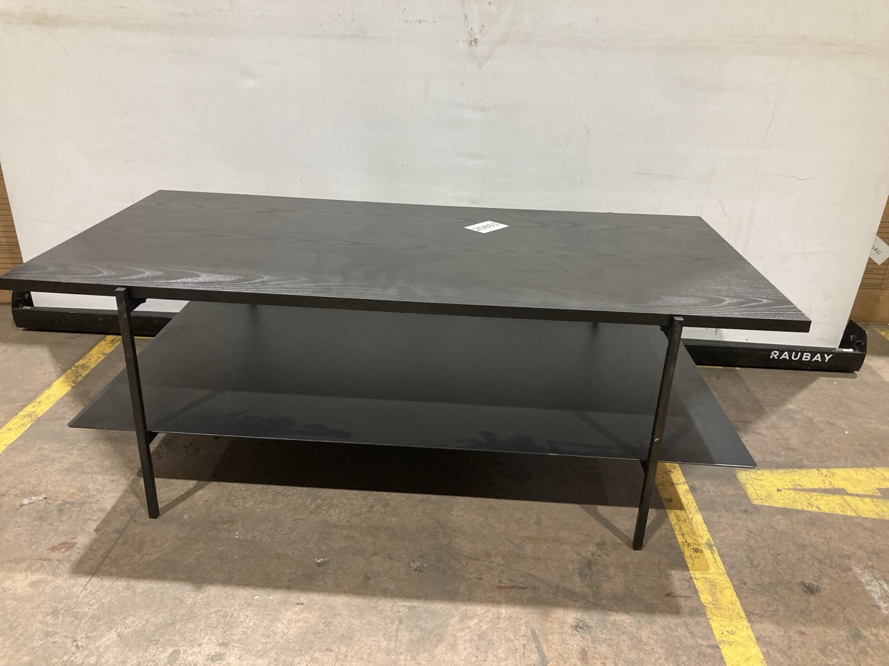 Lot 404  
            Birmingham - Collection or Delivery 

                
DAVID PHILLIPS EVANS COFFEE TABLE IN BLACK IN-32125D ORIGINAL RRP £159