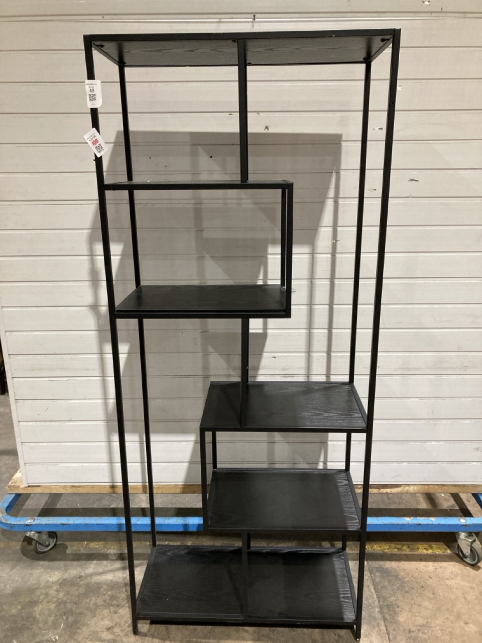 Lot 48  
            Birmingham - Collection or Delivery 

                
DAVID PHILLIPS SWINLEY BOOKCASE IN BLACK IR-29301D ORIGINAL RRP £199