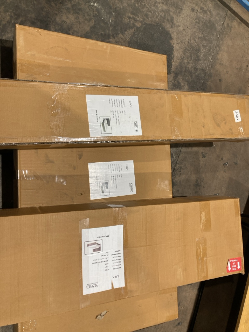 Lot 56  
            Birmingham - Collection or Delivery 

                
DAVID PHILLIPS HAVERING KING SIZE 5FT BEDFRAME IN GREY IN-41231D ORIGINAL RRP £1,299