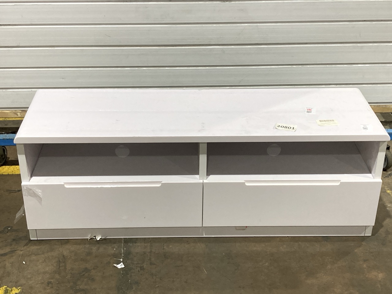 Lot 70  
            Birmingham - Collection or Delivery 

                
DAVID PHILLIPS MONTANA 2DRW MEDIA UNIT IN WHITE IR-26687D ORIGINAL RRP £249