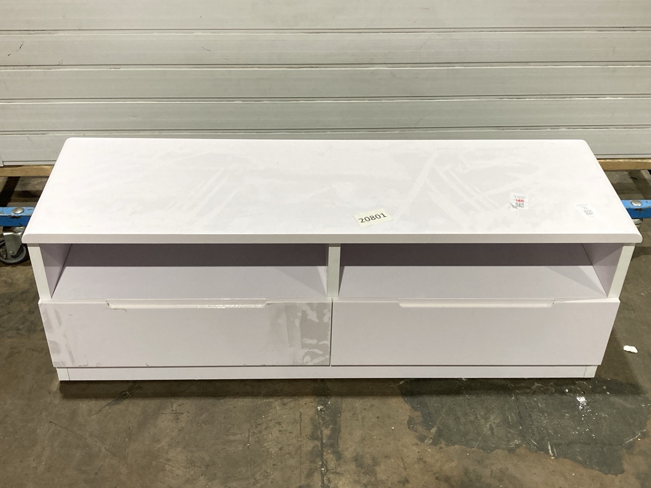 Lot 72  
            Birmingham - Collection or Delivery 

                
DAVID PHILLIPS MONTANA 2DRW MEDIA UNIT IN WHITE IR-26687D ORIGINAL RRP £249