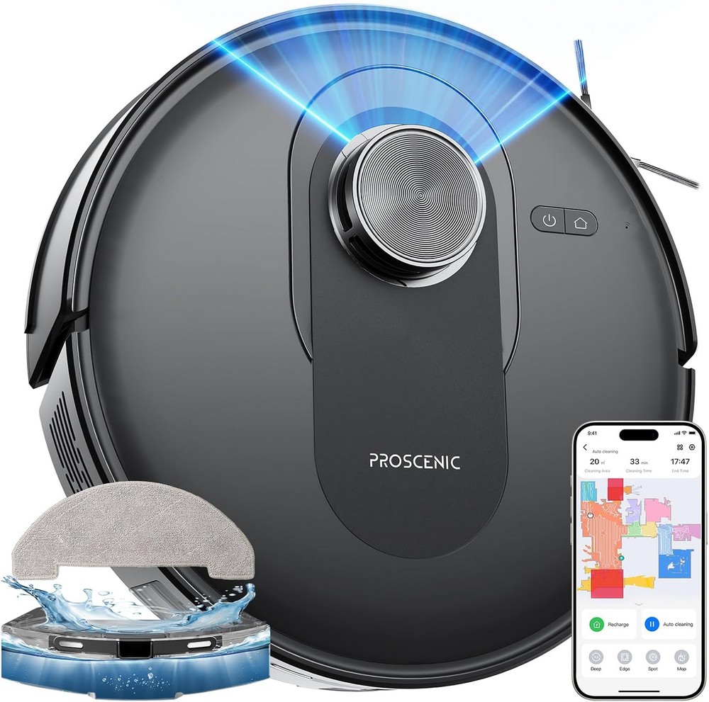 Lot 130  
            Chesterfield Tech - Parcel Delivery Only 

                
PROSCENIC Q8 ROBOT HOOVER (ORIGINAL RRP - £177). (WITH BOX) [JPTC88093] (LOCATION...