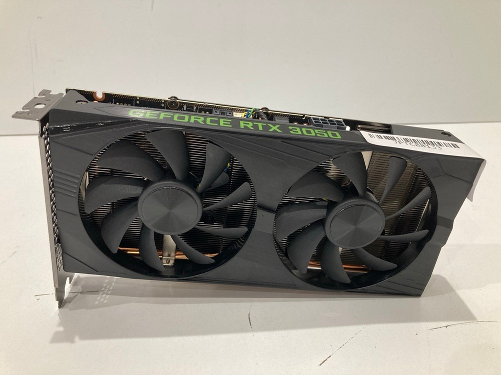 Lot 134  
            Chesterfield Tech - Parcel Delivery Only 

                
GEFORCE RTX 3050 GRAPHIC CARD. [JPTC88133] (LOCATION: TECH)