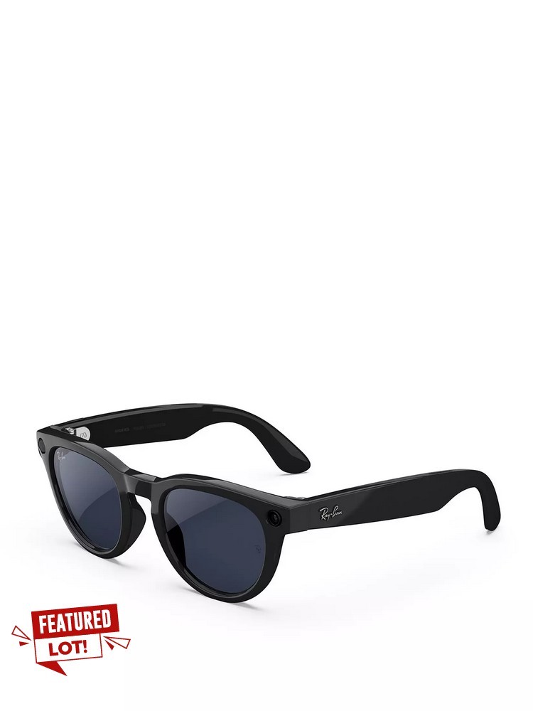 Lot 26  
            Chesterfield Tech - Parcel Delivery Only 

                
RAY-BAN META HEADLINER (GEN 2) GLASSES (ORIGINAL RRP - £459) IN SHINY BLACK. (WIT...