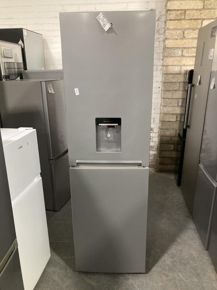 Lot 104  
            Chesterfield SR40 - Collection or Optional Delivery Available 

                
BEKO FREESTANDING FRIDGE FREEZER IN SILVER MODEL: CFG4582DS ORIGINAL RRP- £349 (L...