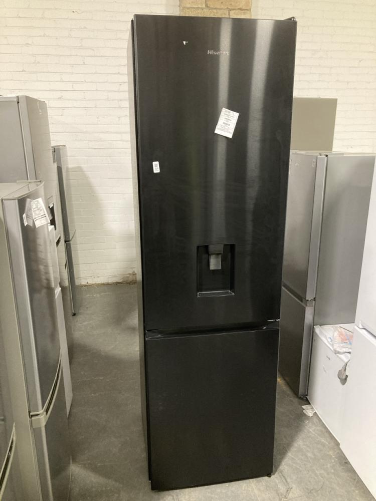 Lot 115  
            Chesterfield SR40 - Collection or Optional Delivery Available 

                
HISENSE FREESTANDING FRIDGE FREEZER IN BLACK MODEL: HWQ90B416FWBR ORIGINAL RRP- £...