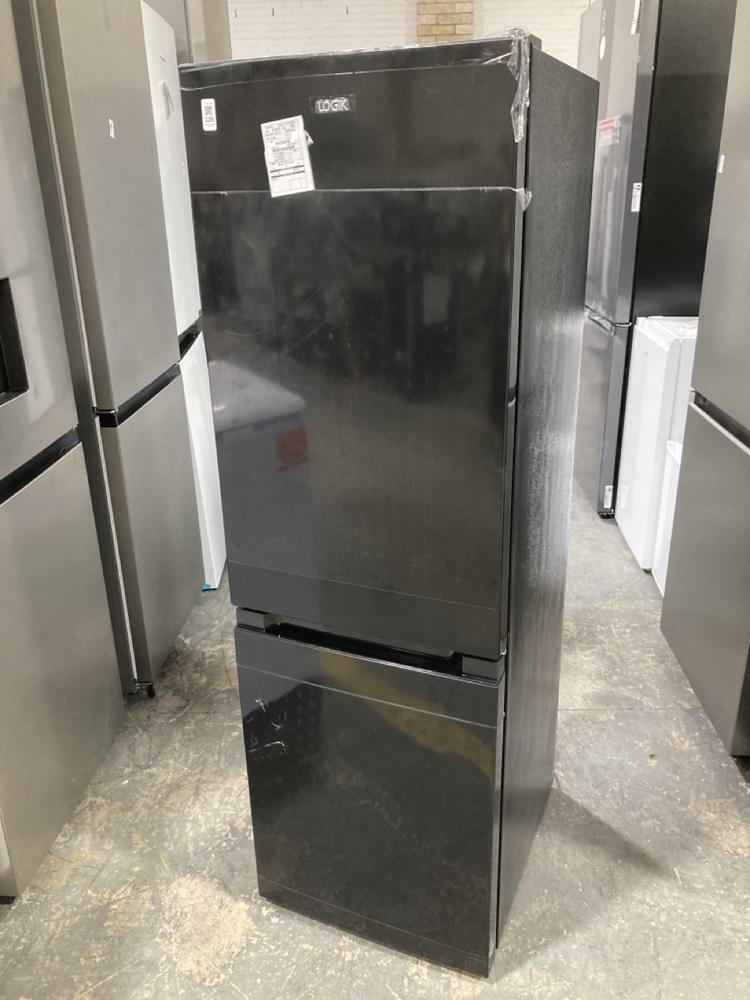 Lot 125  
            Chesterfield SR40 - Collection or Optional Delivery Available 

                
LOGIK FREESTANDING FRIDGE FREEZER IN BLACK MODEL: LFC50B23 ORIGINAL RRP- £299 (LO...