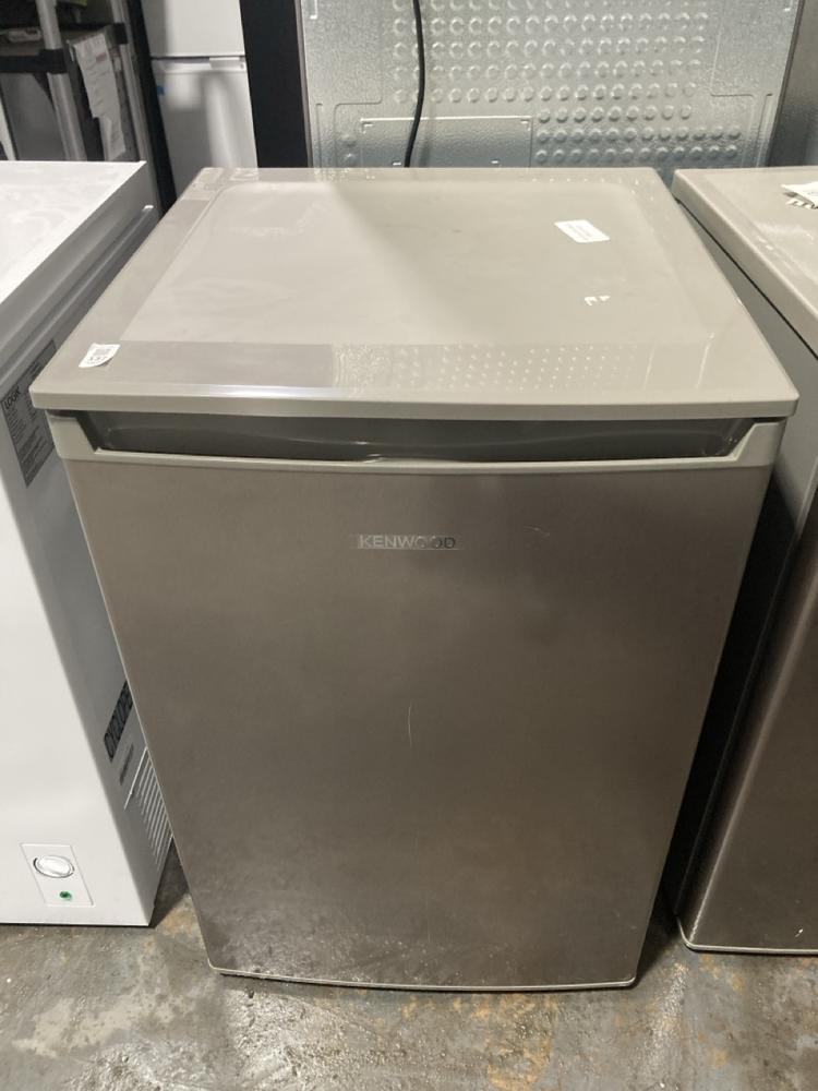 Lot 137  
            Chesterfield SR40 - Collection or Optional Delivery Available 

                
KENWOOD UNDER COUNTER FREEZER IN SILVER MODEL: KUL55XD25 ORIGINAL RRP- £229 (LOCA...