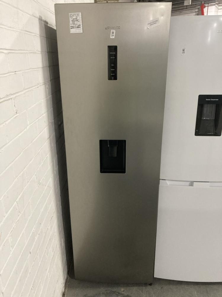 Lot 144  
            Chesterfield SR40 - Collection or Optional Delivery Available 

                
KENWOOD FREESTANDING REFRIGERATOR IN SILVER MODEL: KTLD60XD25 ORIGINAL RRP- £629 ...
