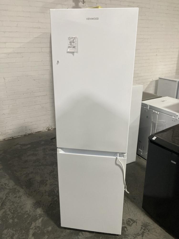 Lot 147  
            Chesterfield SR40 - Collection or Optional Delivery Available 

                
KENWOOD FREESTANDING FRIDGE FREEZER IN WHITE MODEL: KNF55WD24 ORIGINAL RRP- £429 ...