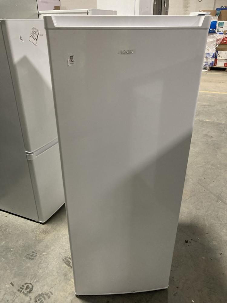Lot 154  
            Chesterfield SR40 - Collection or Optional Delivery Available 

                
LOGIK FREESTANDING REFRIGERATOR IN WHITE MODEL: LTL55W23 ORIGINAL RRP- £229 (LOCA...