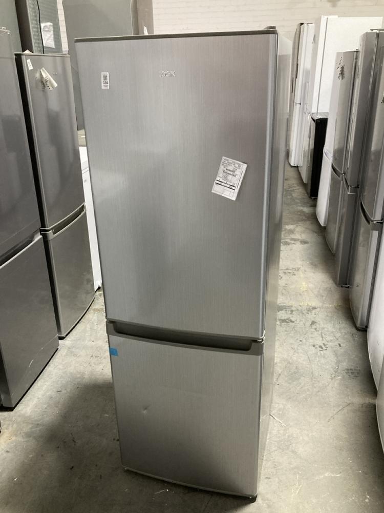 Lot 156  
            Chesterfield SR40 - Collection or Optional Delivery Available 

                
LOGIK FREESTANDING FRIDGE FREEZER IN SILVER MODEL: L50BS3 ORIGINAL RRP- £209 (LOC...