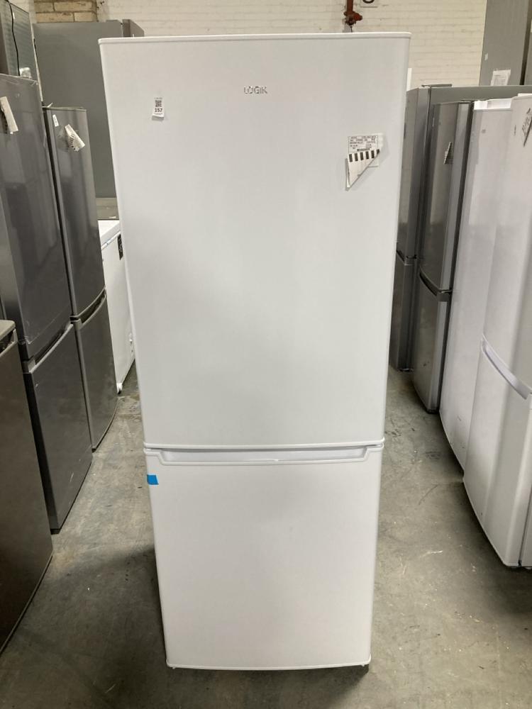 Lot 157  
            Chesterfield SR40 - Collection or Optional Delivery Available 

                
LOGIK FREESTANDING FRIDGE FREEZER IN WHITE MODEL: L55CW23 ORIGINAL RRP- £269 (LOC...