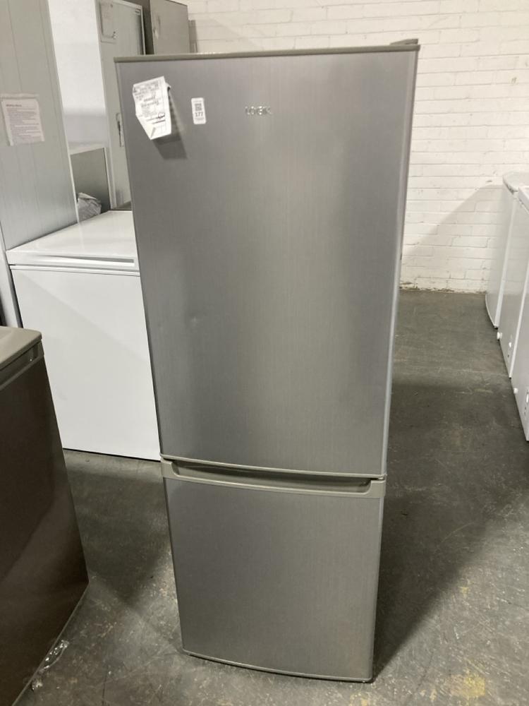 Lot 177  
            Chesterfield SR40 - Collection or Optional Delivery Available 

                
LOGIK FREESTANDING FRIDGE FREEZER IN SILVER MODEL: L50BS23 ORIGINAL RRP- £209 (LO...