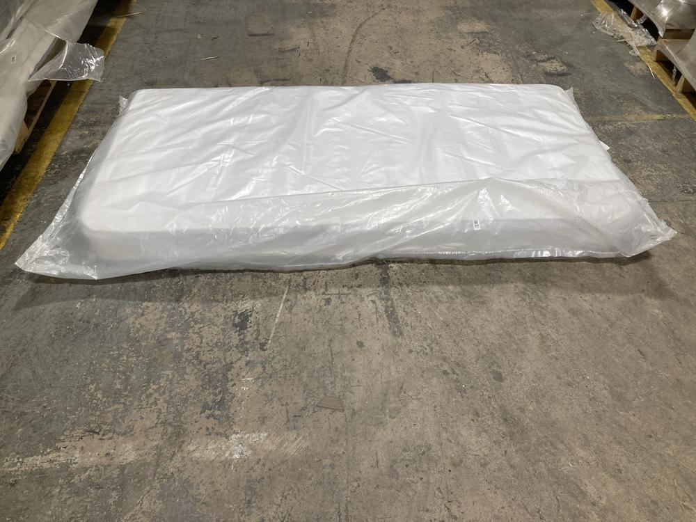 Lot 203  
            Chesterfield SR40 - Collection or Optional Delivery Available 

                
ETHAN SPRING MATTRESS IN WHITE SIZE 90 X 190CM (LOCATION: A5)
