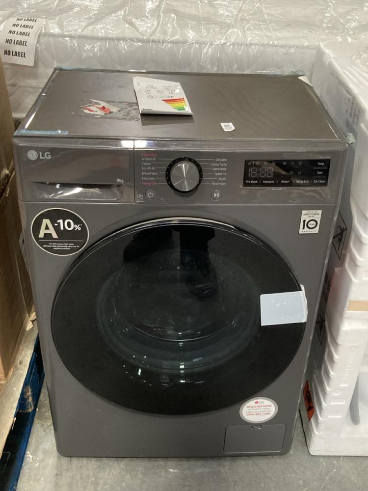 Lot 212  
            Chesterfield SR40 - Collection or Optional Delivery Available 

                
LG 9KG WASHING MACHINE IN SILVER MODEL: F2A509GBLN1 ORIGINAL RRP- £380 (LOCATION:...