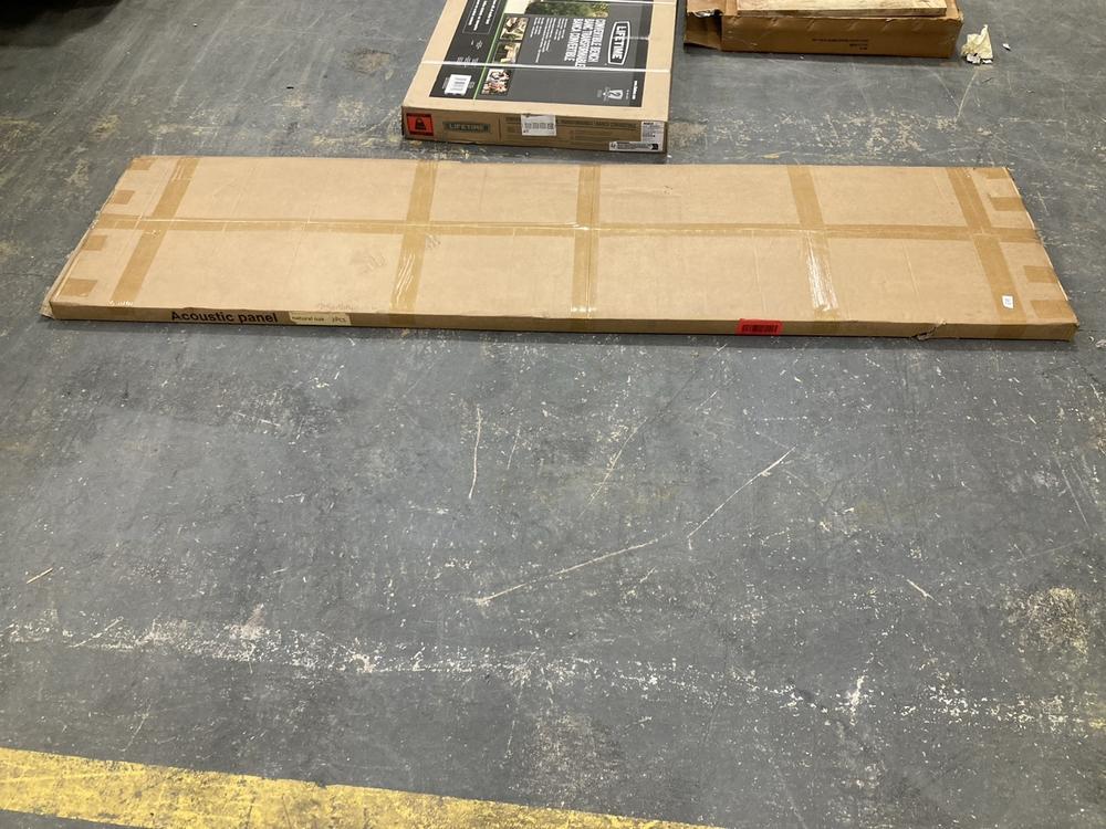 Lot 218  
            Chesterfield SR40 - Collection or Optional Delivery Available 

                
ACOUSTIC PANEL IN NATURAL OAK 2PCS 62 X 240CM (LOCATION: A6)