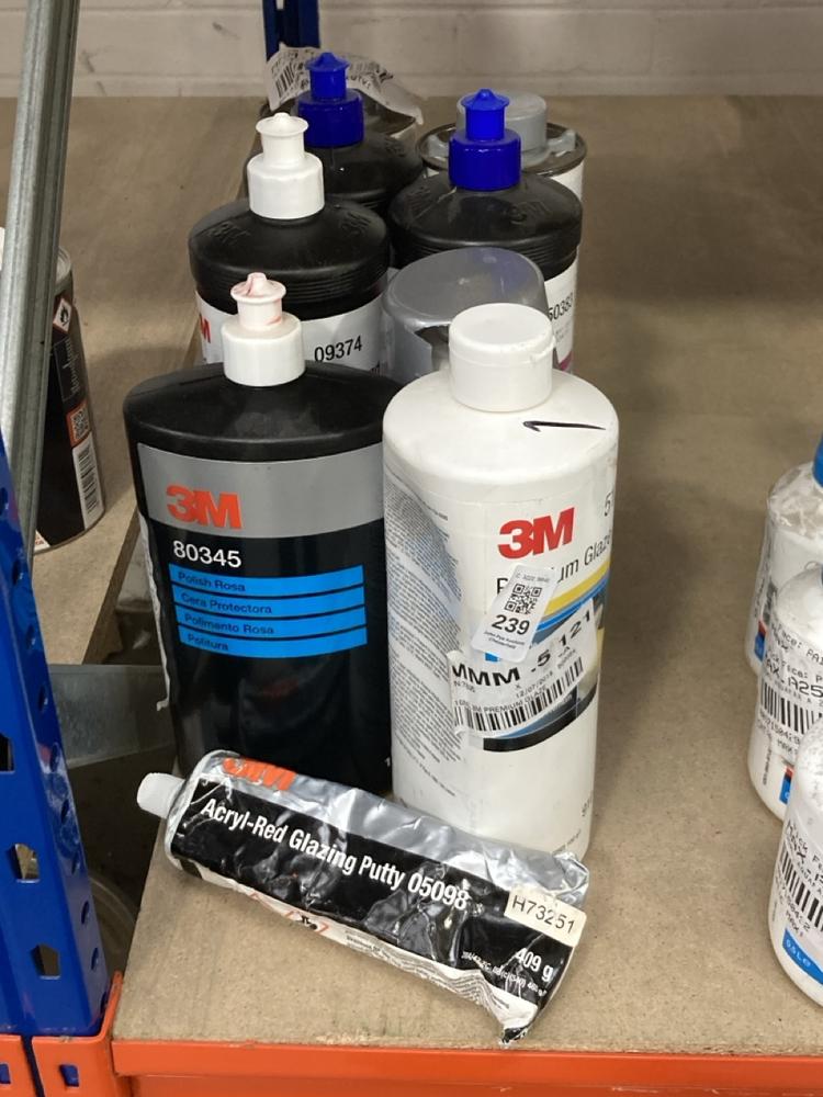 Lot 239  
            Chesterfield SR40 - Collection 

                
9 X ASSORTED ITEMS TO INCLUDE CAVITY WAX PLUS 500ML (COLLECTION ONLY) (LOCATION: ...