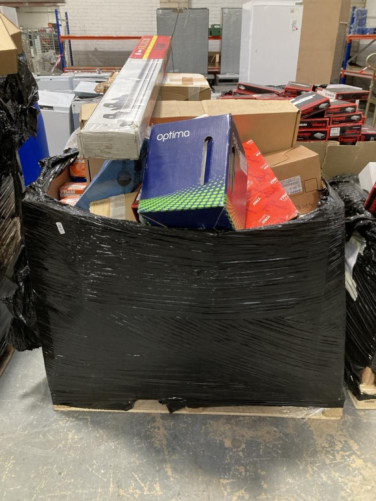 Lot 326  
            Chesterfield SR40 - Collection or Optional Delivery Available 

                
PALLET OF ASSORTED ITEMS TO INCLUDE MENABO BRIO XL (LOCATION: A7)