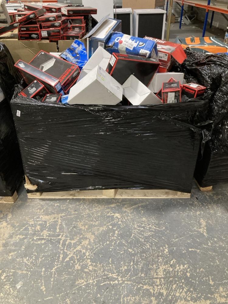 Lot 327  
            Chesterfield SR40 - Collection or Optional Delivery Available 

                
PALLET OF ASSORTED ITEMS TO INCLUDE NIPPARTS AIR FILTER (LOCATION: A7)