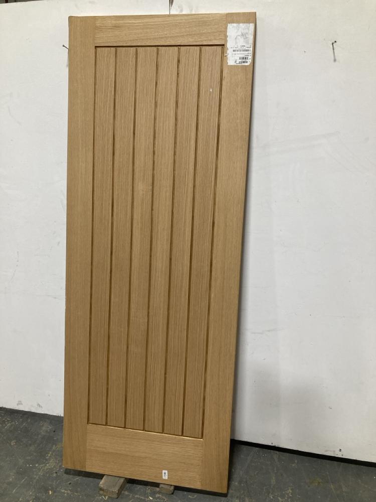 Lot 417  
            Chesterfield SR40 - Collection or Optional Delivery Available 

                
SUFFOLK ESSENTIAL PRE FINISHED INTERNAL OAK DOOR 1981 X 762MM (LOCATION: B RACKING)