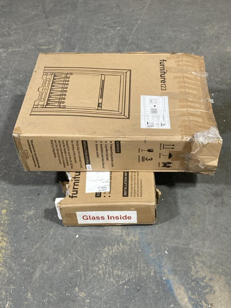 Lot 458  
            Chesterfield SR40 - Collection or Optional Delivery Available 

                
AMBERGLO BLACK ELECTRIC FIRE WITH LED (LOCATION: B RACKING)