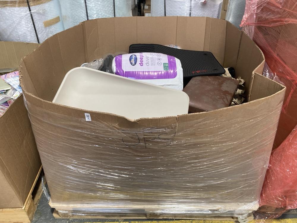 Lot 4  
            Chesterfield SR40 - Collection or Optional Delivery Available 

                
PALLET OF ASSORTED ITEMS TO INCLUDE TOILET SEAT IN WHITE (LOCATION: A4)