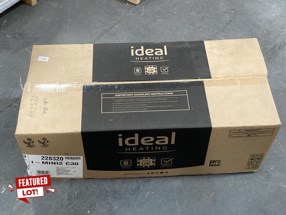 Lot 51  
            Chesterfield SR40 - Collection or Optional Delivery Available 

                
IDEAL HEATING MINI2 C230 COMBINATION BOILER ORIGINAL RRP- £922 (LOCATION: A4)