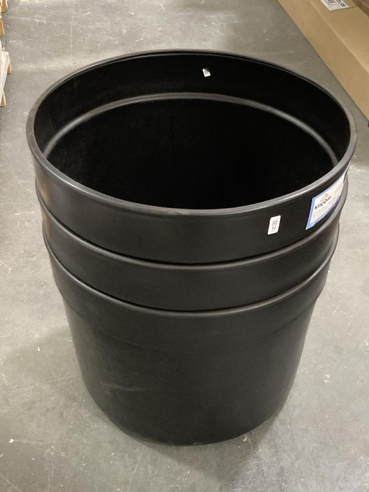 Lot 52  
            Chesterfield SR40 - Collection or Optional Delivery Available 

                
3 X KINGSPAN 114L OPEN TOP COLD WATER CISTERN WITH BYELAW KIT IN BLACK (LOCATION:...