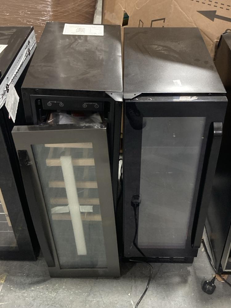 Lot 531  
            Chesterfield SR40 - Collection or Optional Delivery Available 

                
2 X 18 BOTTLE WINE COOLER IN BLACK (LOCATION: B5)