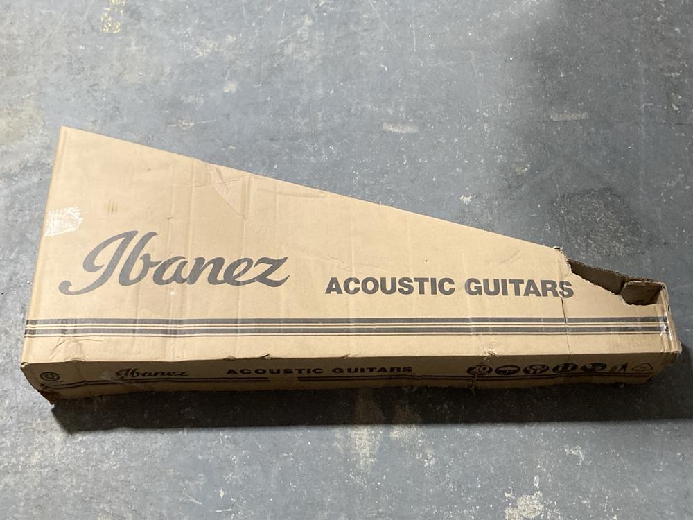 Lot 543  
            Chesterfield SR40 - Collection or Optional Delivery Available 

                
IBANEZ ACOUSTIC GUITAR IN BROWN (LOCATION: B RACKING)