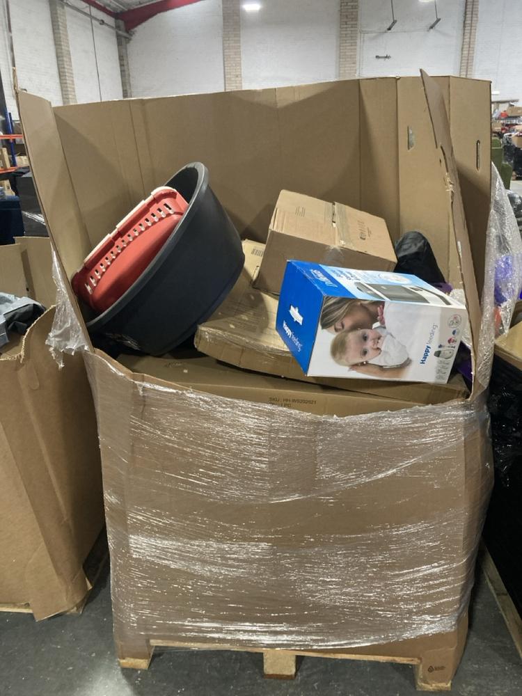 Lot 564  
            Chesterfield SR40 - Collection or Optional Delivery Available 

                
PALLET OF ASSORTED ITEMS TO INCLUDE BOTTLE STERILISER AND DRYER (LOCATION: B4)