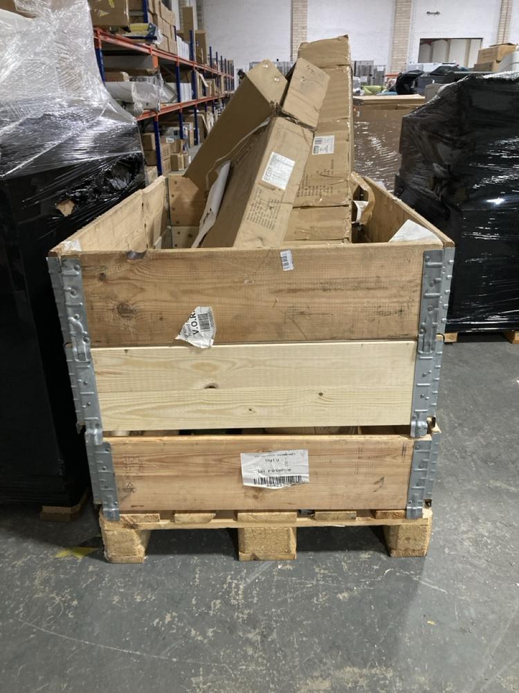 Lot 580  
            Chesterfield SR40 - Collection or Optional Delivery Available 

                
PALLET OF ASSORTED ITEMS TO INCLUDE SEALEY 2 TONNE FOLDING CRANE (LOCATION: B3)