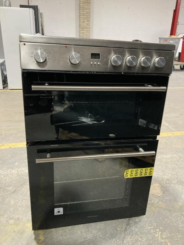 Lot 615  
            Chesterfield SR40 - Collection or Optional Delivery Available 

                
HISENSE DOUBLE ELECTRIC OVEN IN STAINLESS STEEL MODEL: HDE3211BXUK ORIGINAL RRP- ...