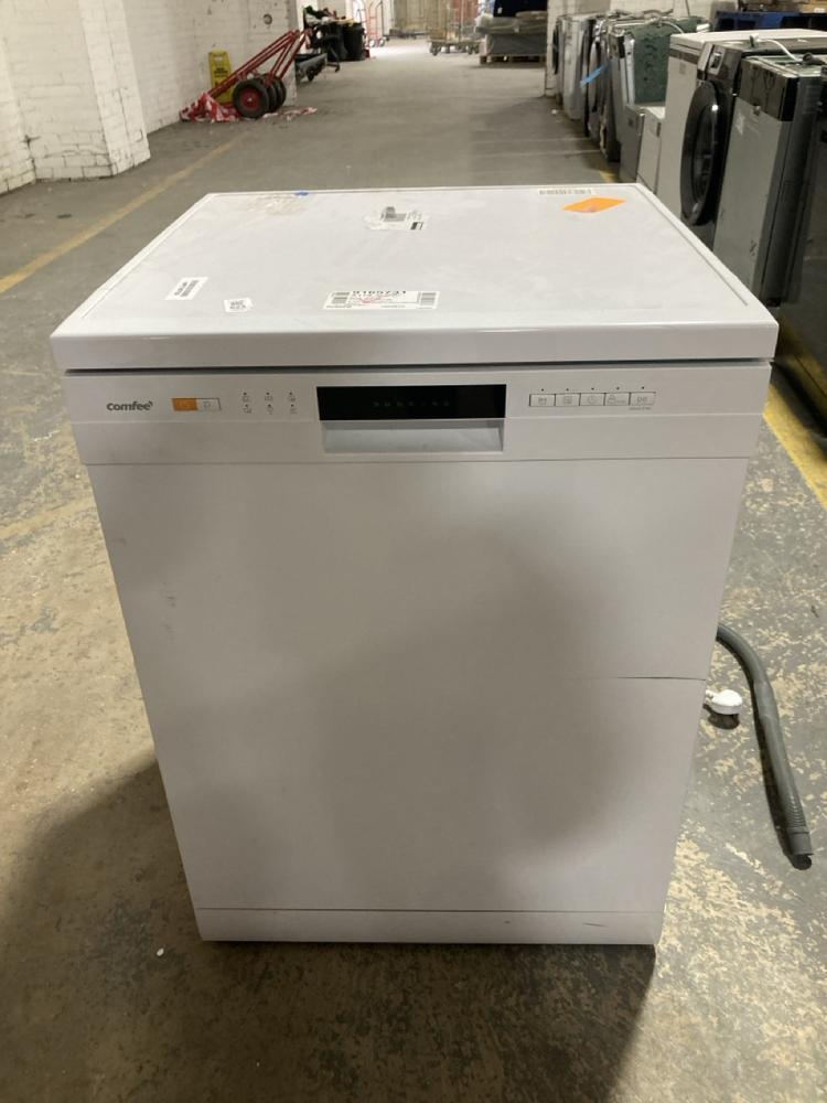 Lot 623  
            Chesterfield SR40 - Collection or Optional Delivery Available 

                
COMFEE FREESTANDING DISHWASHER IN WHITE MODEL: CDWPF1201PW-UK ORIGINAL RRP- £347 ...