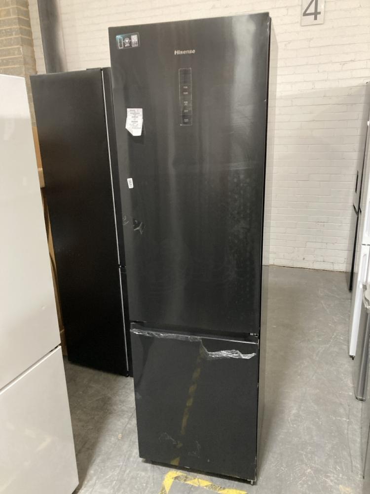 Lot 66  
            Chesterfield SR40 - Collection or Optional Delivery Available 

                
HISENSE FREESTANDING FRIDGE FREEZER IN BLACK MODEL: RB5410SAFCUK ORIGINAL RRP- £5...