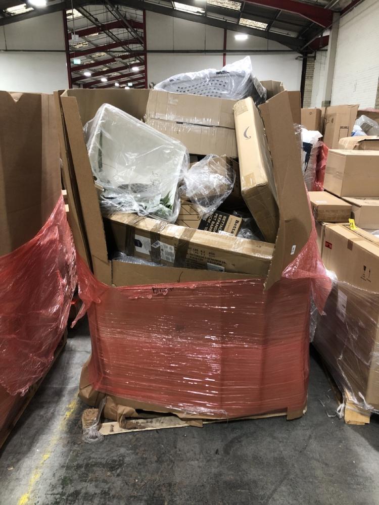Lot 690  
            Chesterfield SR40 - Collection or Optional Delivery Available 

                
PALLET OF ASSORTED ITEMS TO INCLUDE BETTERCARE EXPANDABLE PET BARRIER (LOCATION: ...