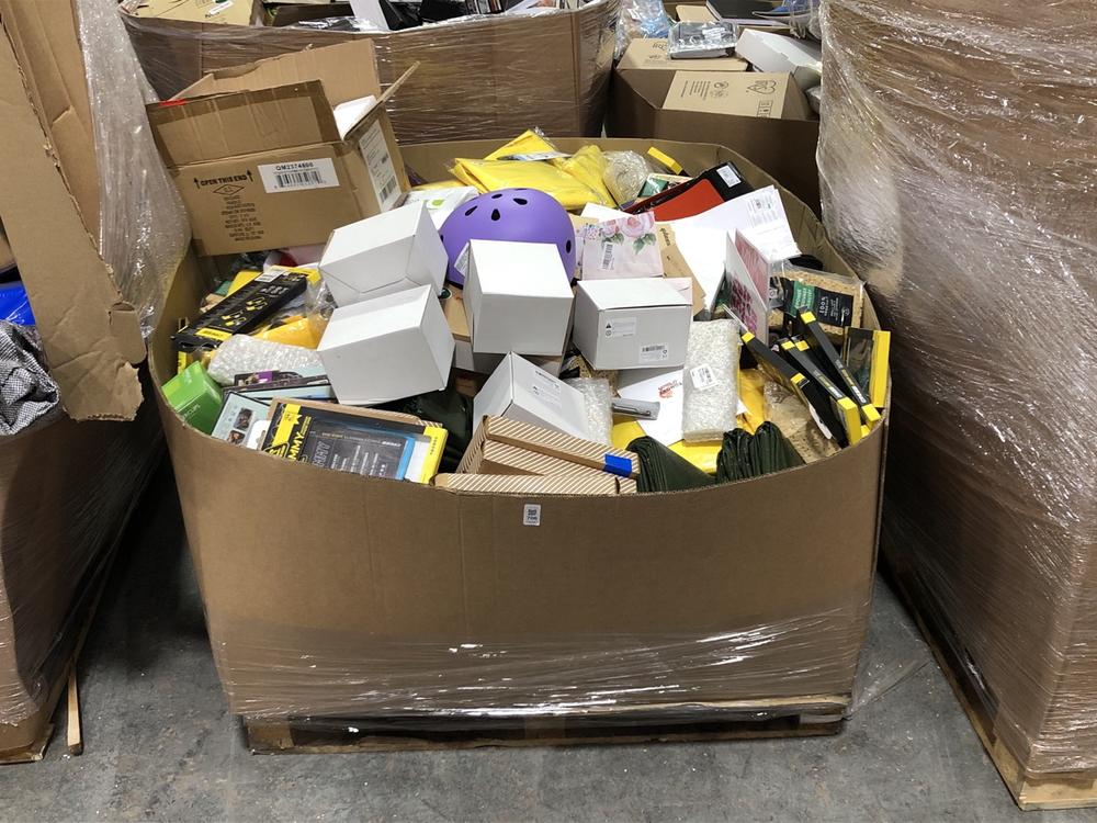 Lot 706  
            Chesterfield SR40 - Collection or Optional Delivery Available 

                
PALLET OF ASSORTED ITEMS TO INCLUDE CRESSI JIMMY WATERPROOF PHONE CASE (LOCATION:...