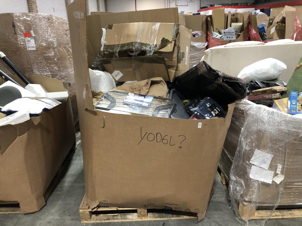 Lot 727  
            Chesterfield SR40 - Collection or Optional Delivery Available 

                
PALLET OF ASSORTED ITEMS TO INCLUDE MINKY RADIATOR AIRER (LOCATION: SR41)