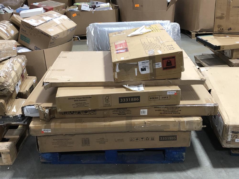 Lot 741  
            Chesterfield SR40 - Collection or Optional Delivery Available 

                
PALLET OF ASSORTED ITEMS TO INCLUDE FURNITURE PARTS (LOCATION: SR41)