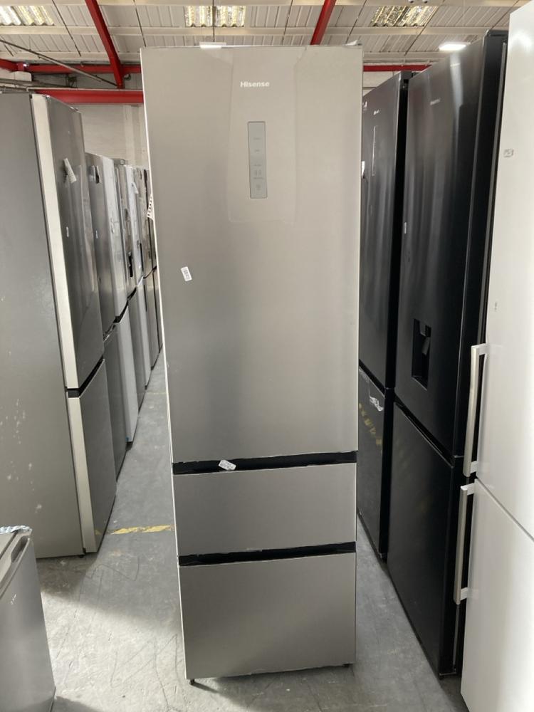 Lot 75  
            Chesterfield SR40 - Collection or Optional Delivery Available 

                
HISENSE FREESTANDING FRIDGE FREEZER IN SILVER MODEL: RM468N4ACEUK ORIGINAL RRP- £...