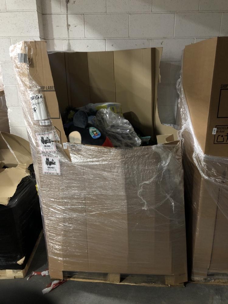 Lot 795  
            Chesterfield SR40 - Collection or Optional Delivery Available 

                
PALLET OF ASSORTED ITEMS TO INCLUDE DISNEY SQUISHMALLOWS MICKEY MOUSE (LOCATION: ...