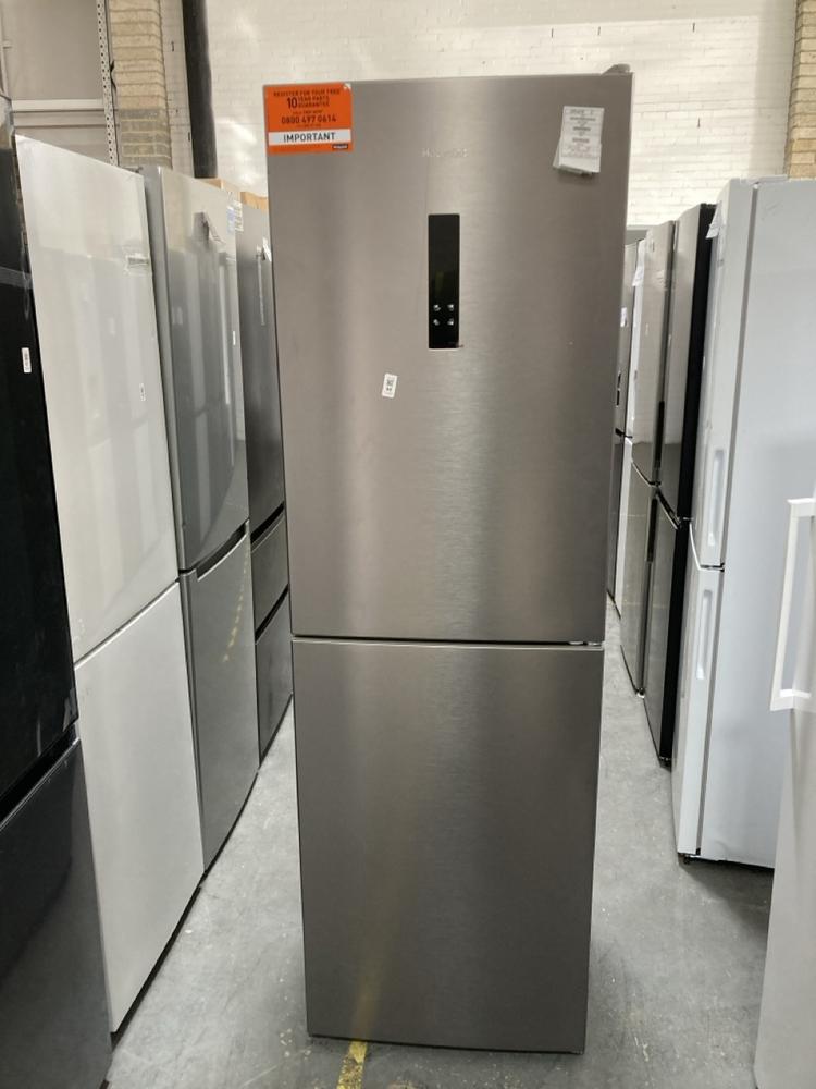 Lot 84  
            Chesterfield SR40 - Collection or Optional Delivery Available 

                
HOTPOINT FREESTANDING FRIDGE FREEZER IN SILVER MODEL: HPKF6353XP4UK ORIGINAL RRP-...
