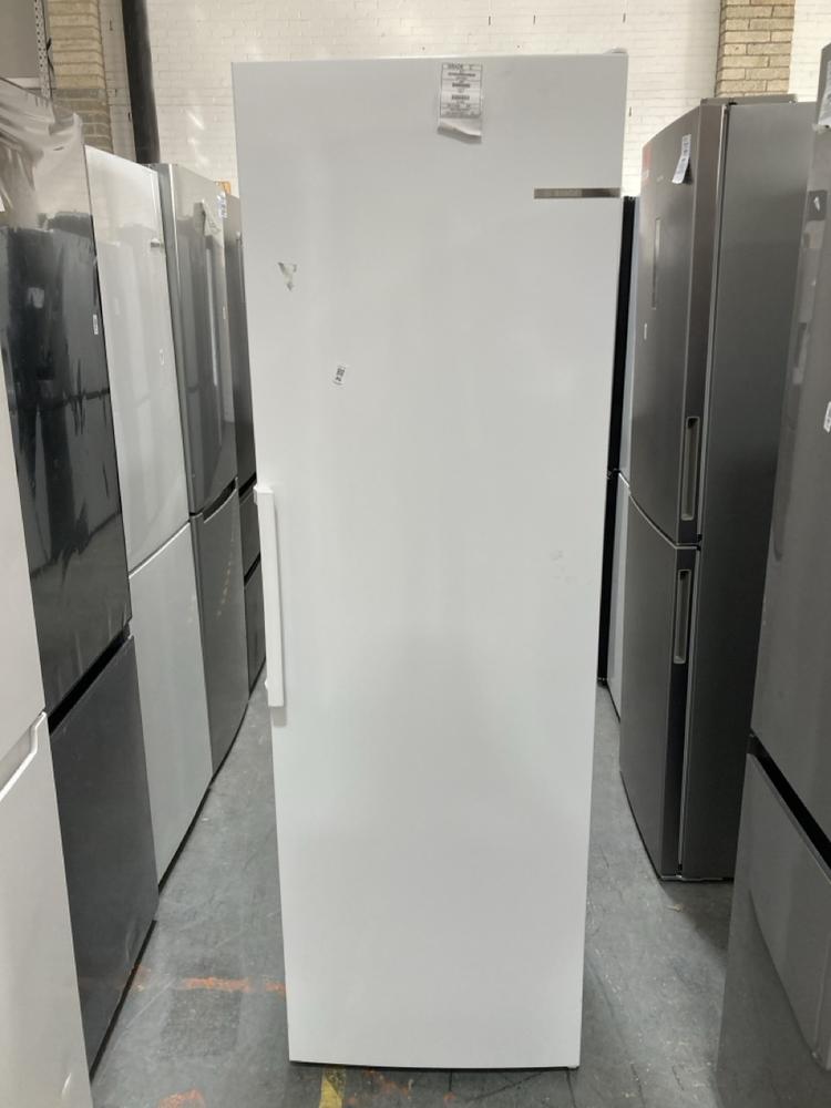 Lot 85  
            Chesterfield SR40 - Collection or Optional Delivery Available 

                
BOSCH FREESTANDING FREEZER IN WHITE MODEL: GSN36VWEP ORIGINAL RRP- £699 (LOCATION...