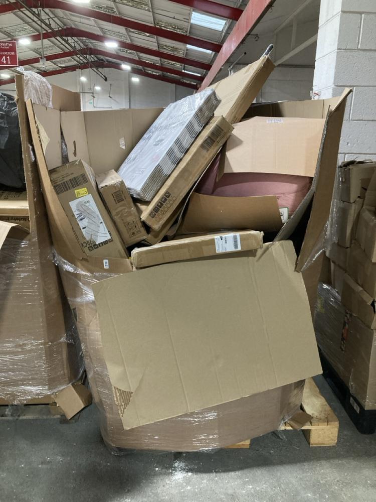 Lot 865  
            Chesterfield SR40 - Collection or Optional Delivery Available 

                
PALLET OF ASSORTED ITEMS TO INCLUDE FOLDING STEP LADDER (LOCATION: SR41)