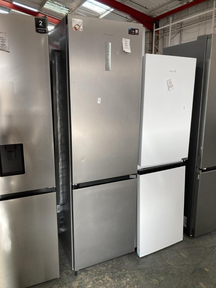 Lot 91  
            Chesterfield SR40 - Collection or Optional Delivery Available 

                
HISENSE FREESTANDING FRIDGE/FREEZER - MODEL NO. RB5P410SACCUK - ORIGINAL RRP 599 ...