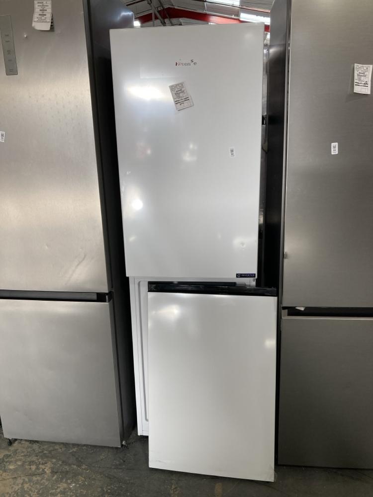 Lot 92  
            Chesterfield SR40 - Collection or Optional Delivery Available 

                
HISENSE FREESTANDING FRIDGE/FREEZER IN WHITE - MODEL NO. RB327N4AWD - ORIGINAL RR...